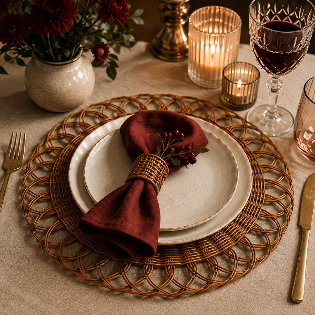 Rattan Placemat (Set of 4)