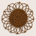 Rattan Flower Placemat (Set of 4)