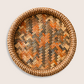 Herringbone Deep Round Tray