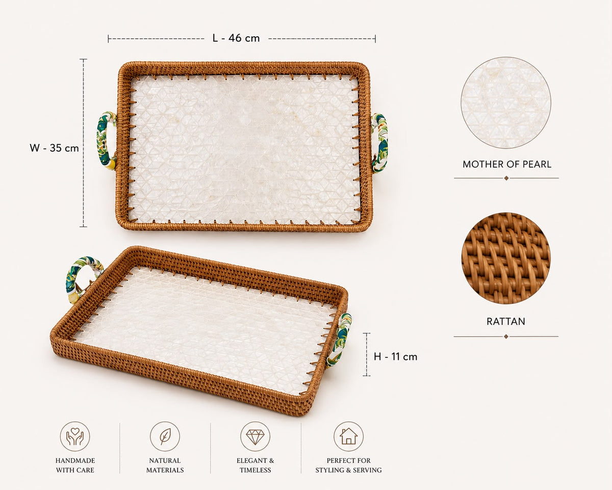 Casa Rattan Tray
