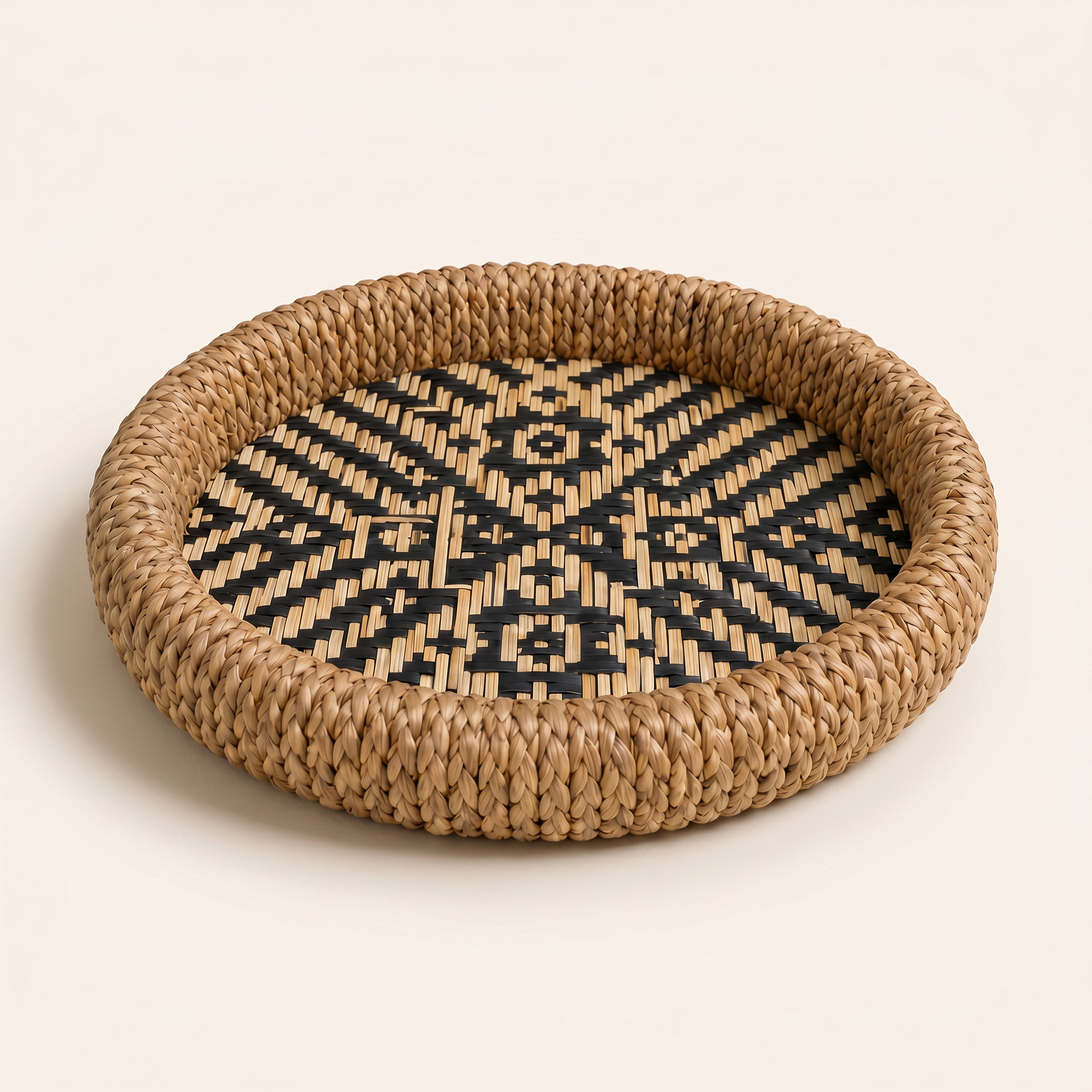 Bamboo & Water Hyacinth Tray