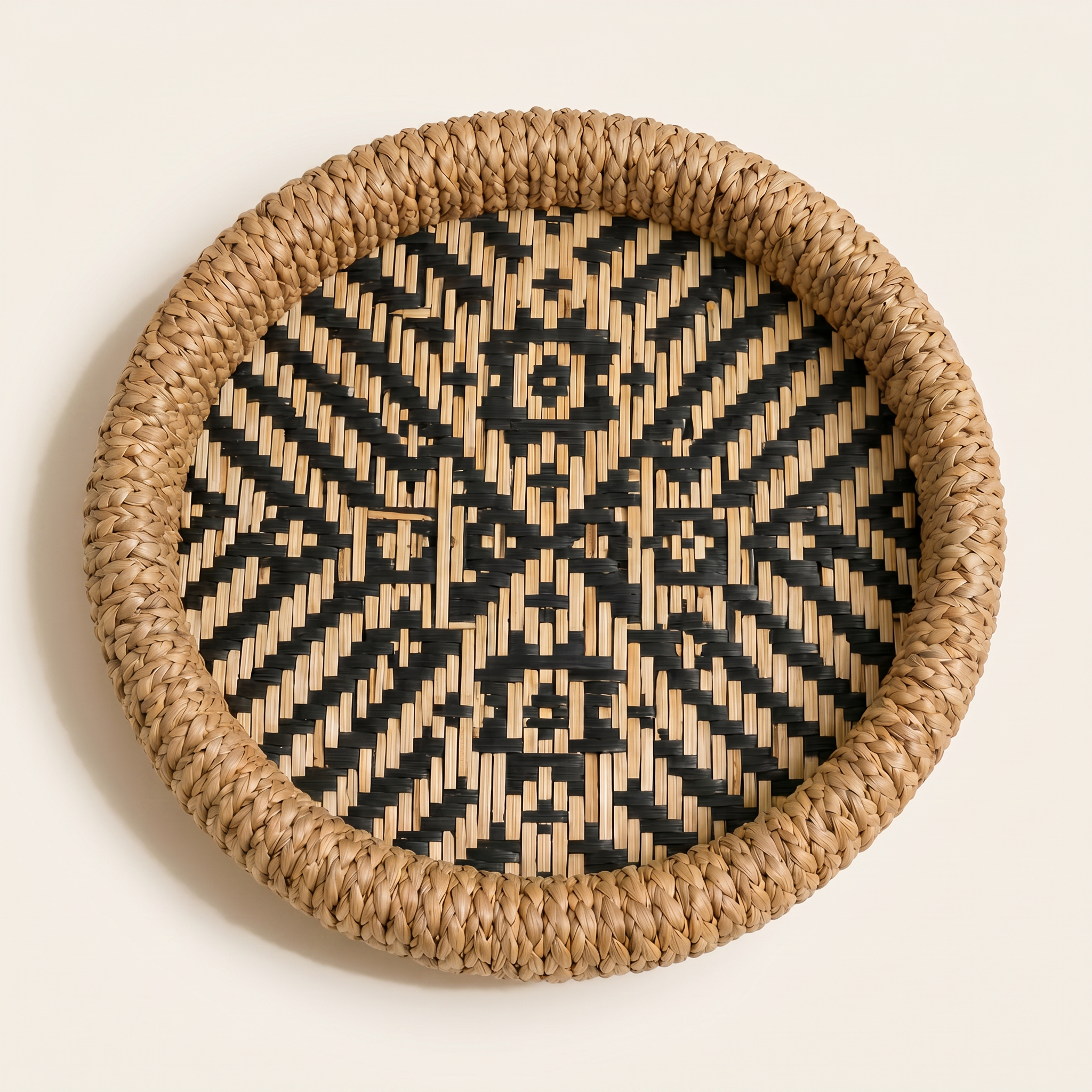 Bamboo & Water Hyacinth Tray