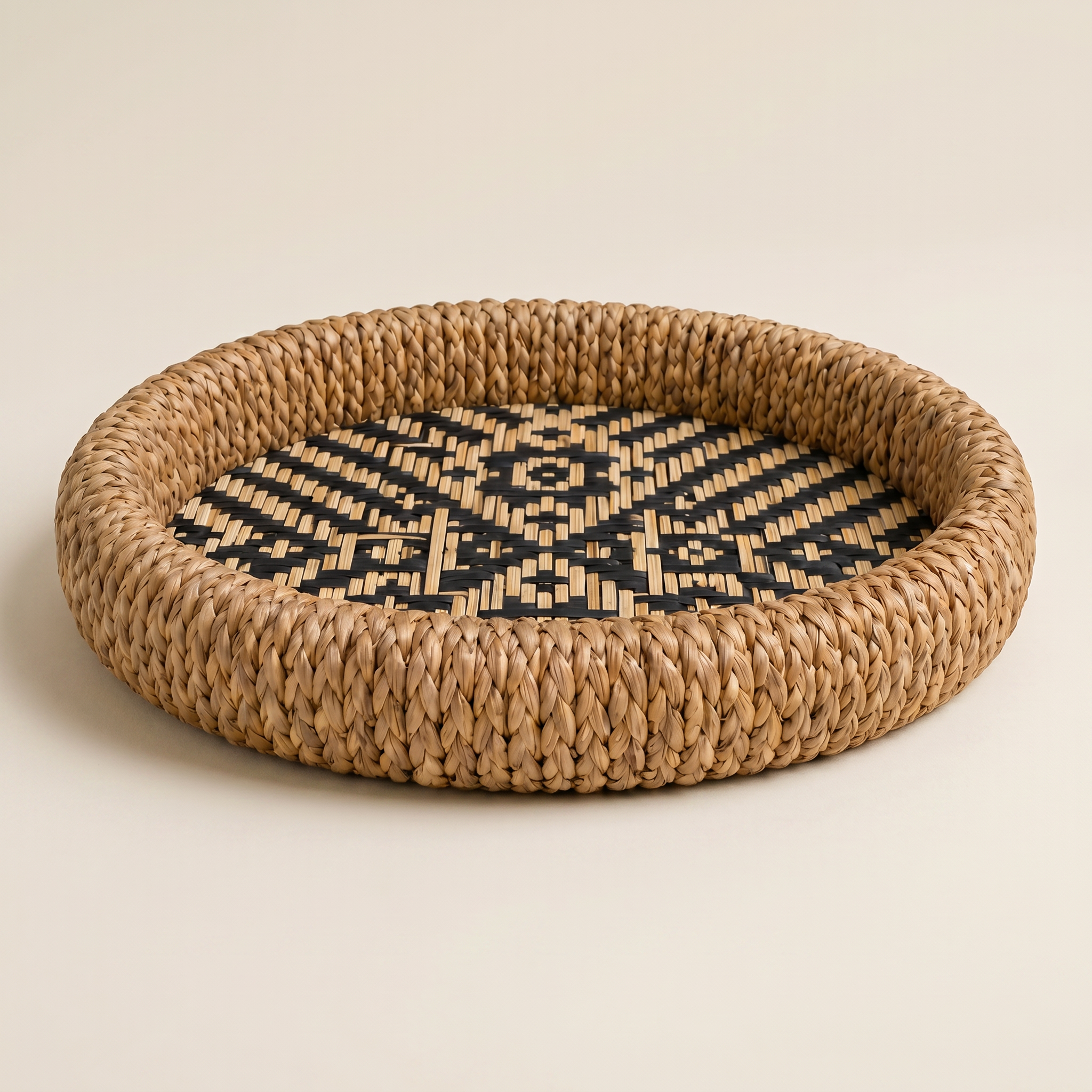 Bamboo & Water Hyacinth Tray