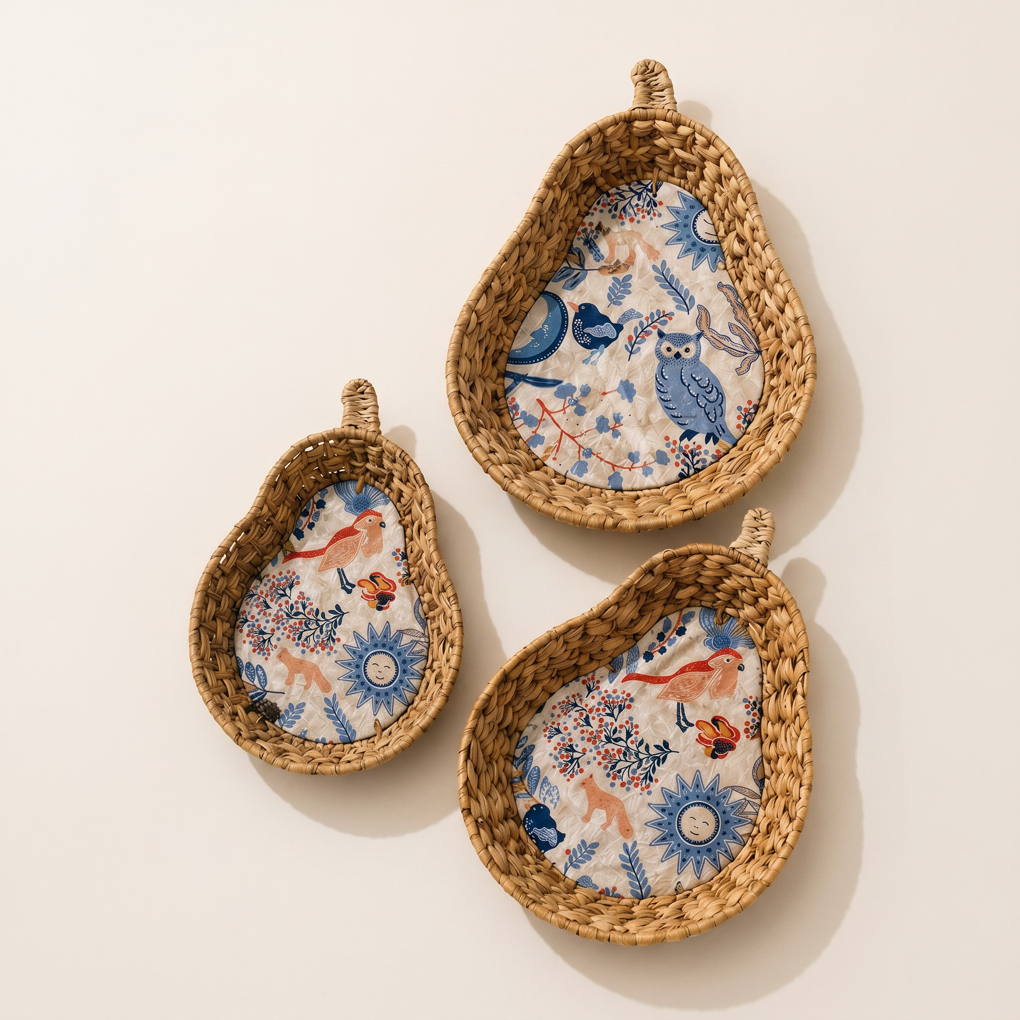Handwoven Pear Tray