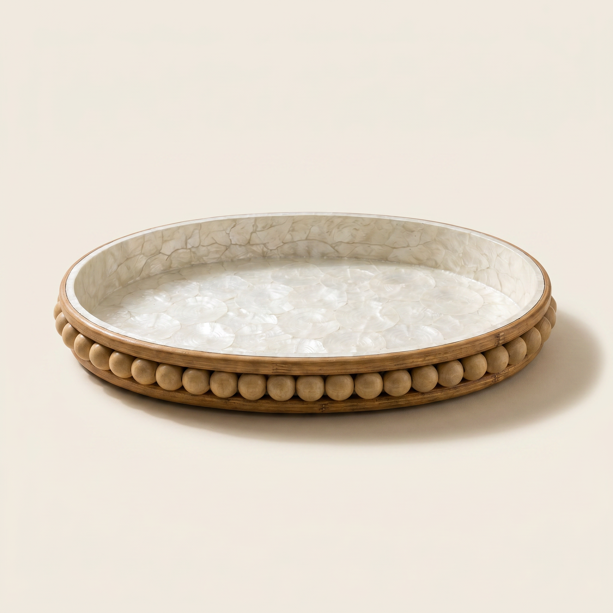 Mother of Pearl Oval Tray