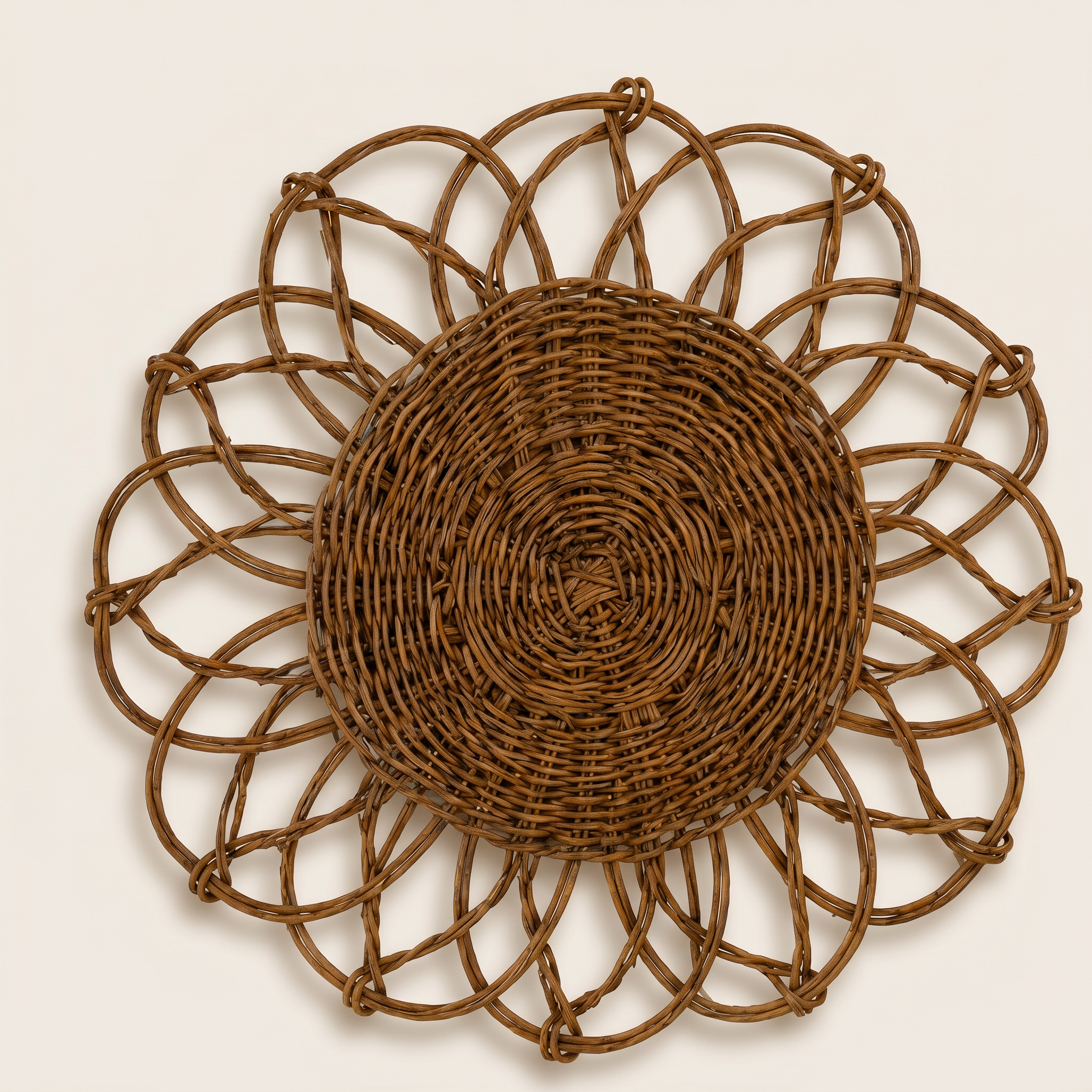 Rattan Flower Placemat