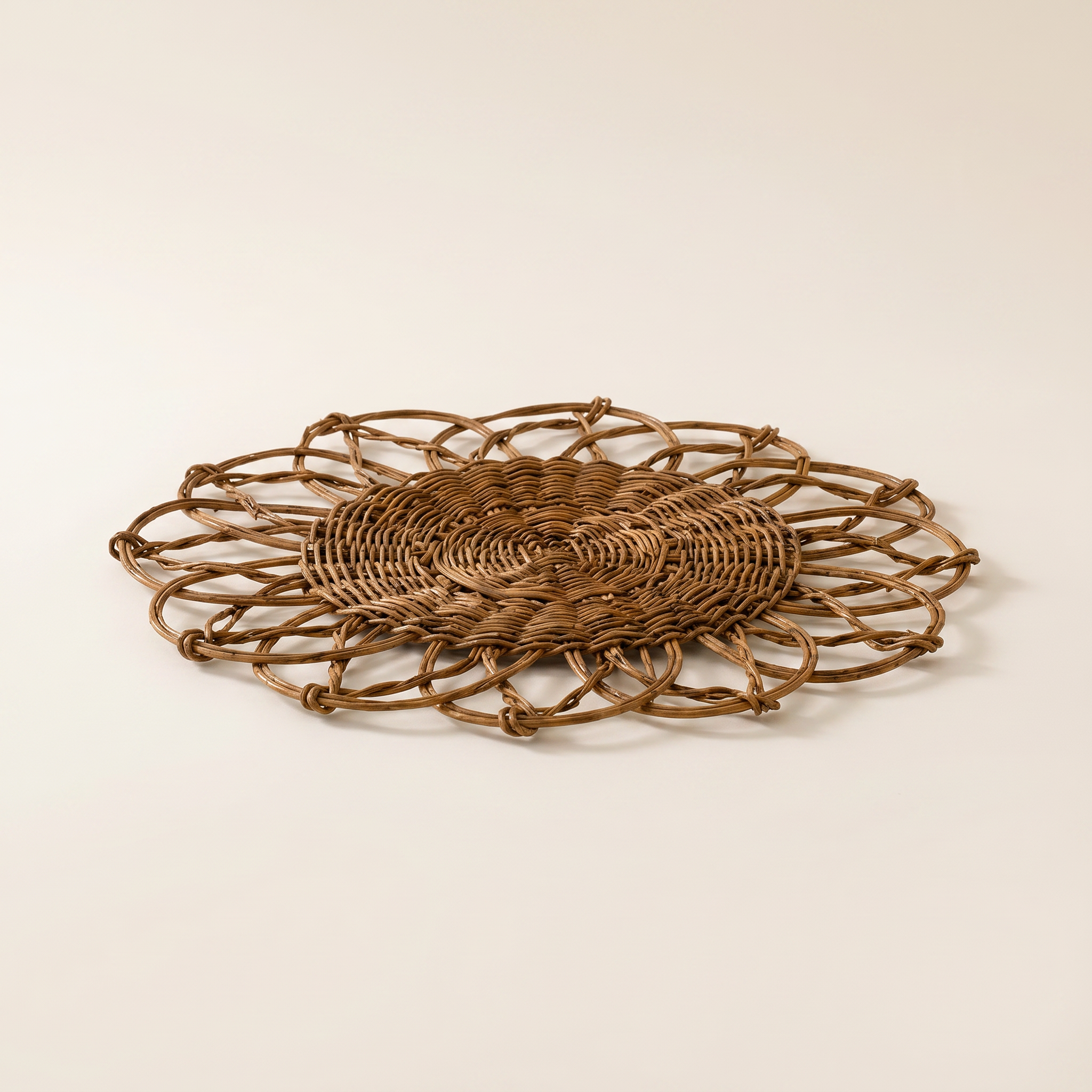 Rattan Flower Placemat