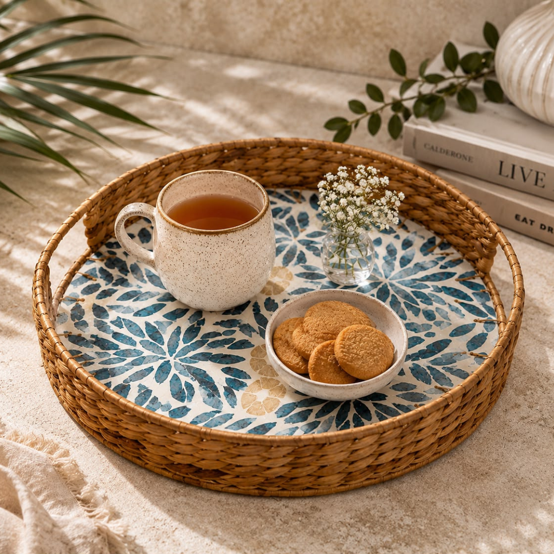 Botanical Round Tray