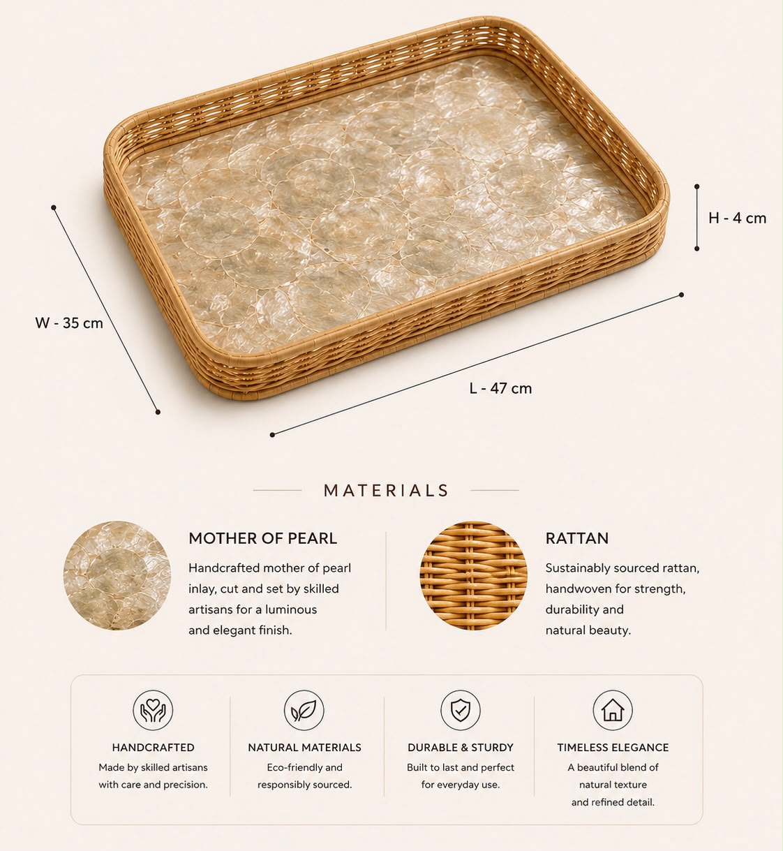 Pearl Reverie Tray